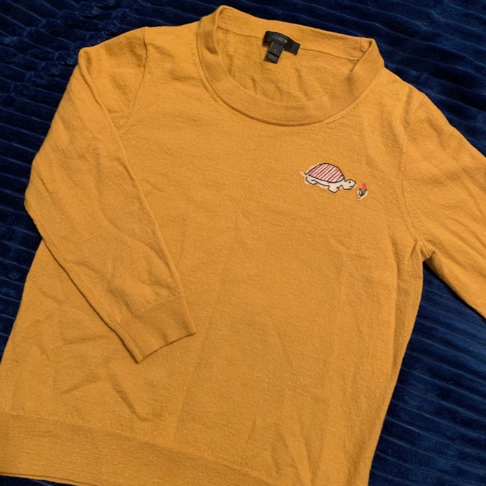 J. Crew Turtle Sweater